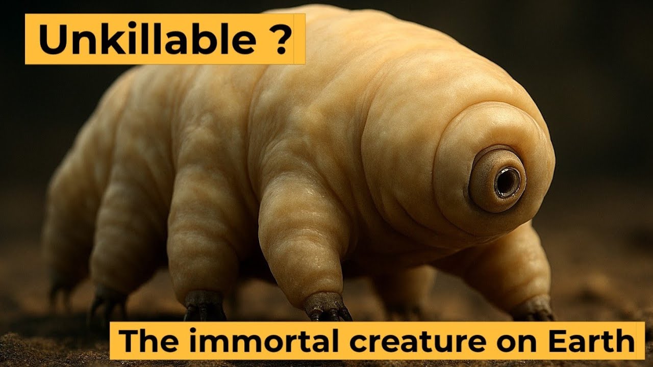 👨‍🚀Nature’s Astronaut😯: The Tardigrade | Water bear