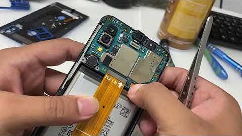 Galaxy A40 power button ways