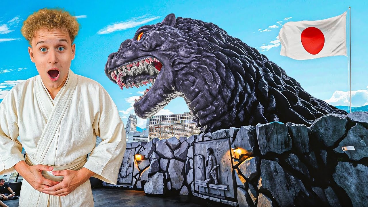 HOTELUL GODZILLA DIN JAPONIA ‼️