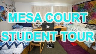 Mesa Court Student Tour - UC Irvine Housing