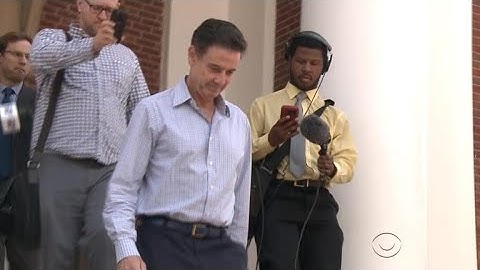 Amid recruiting scandal, Louisville coach Rick Pitino effectively fired