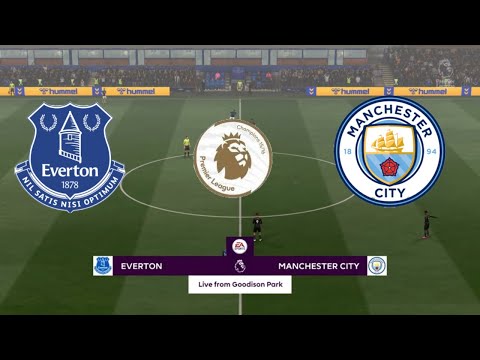 FIFA 21 | Everton vs Manchester City | EPL 2021/21 | Match week 16 | Full Gameplay