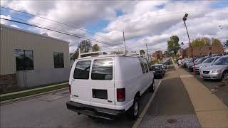 2002 Ford E50 E-250 Cargo Van White