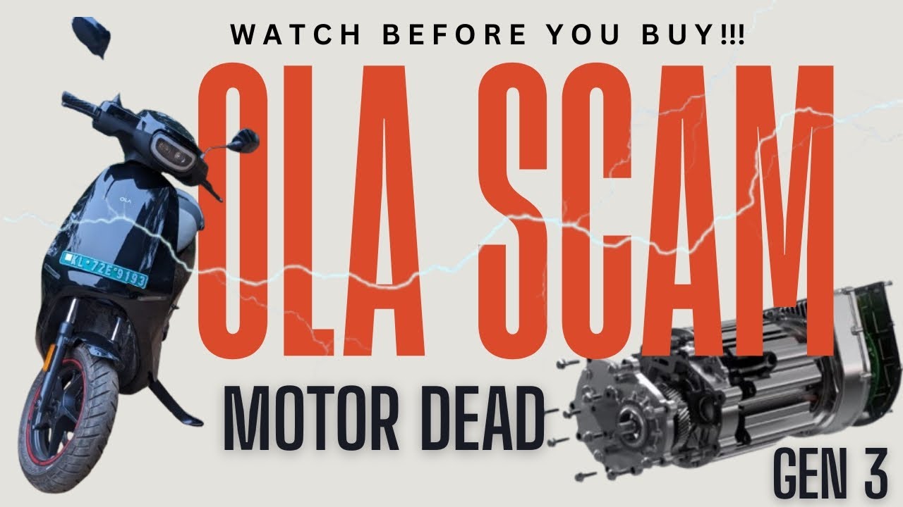  WARNING: OLA Electric Owners Must Watch This | Motor Failure + Zero Support! #olaelectric #ola 