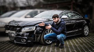 Přežila V8 nehodu? Proč má nepravidelný chod? | Audi S5 za 105 tisíc #2
