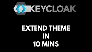 Keycloak - Extend theme in 10 mins