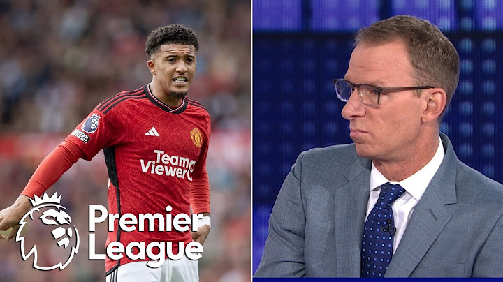 Unpacking Jadon Sancho's situation with Erik ten Hag, Man United | Premier League | NBC Sports