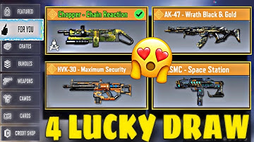 I BOUGHT 4 LUCKY DRAWS *FOR YOU* In CoD Mobile 🤯 20.000 COD POINTS