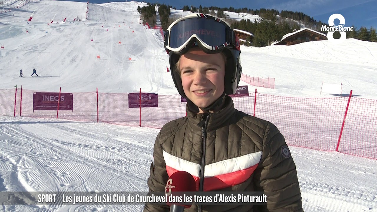 Les jeunes du Club des Sports de Courchevel sur les traces d'Alexis  Pinturault 