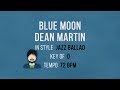 Blue Moon - Karaoke Male Backing Track