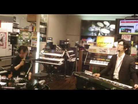 シンセサイザー デジタルドラム デモ演奏