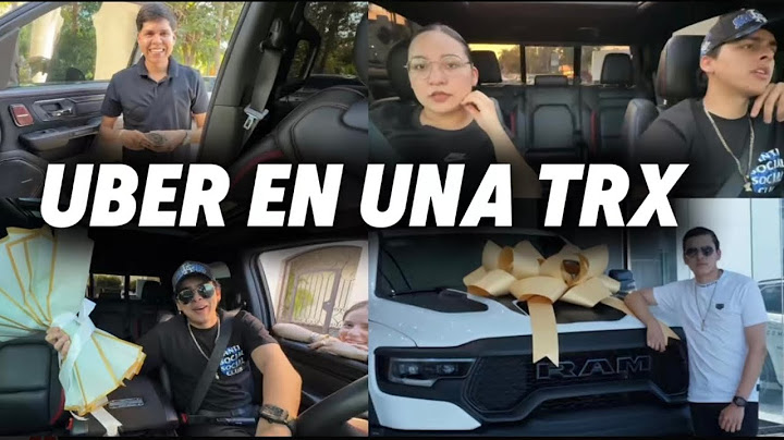 SIENDO UBER POR UN DÍA EN UNA RAM TRX POLARIZADA Y SIN PLACAS LONCHE 🤣😱🚨
