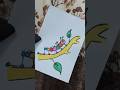 Paper cute ant 🐜 Drawing craft short video #drawing #ant #shortvideo #youtubeshorts #art #craft #yt