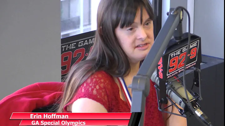 Special Olympian and Gold Medalist Erin Hoffman on...