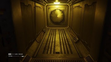 Alien: Isolation - Approaching The Lockdown At Server Farm