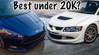 Evo VS Focus ST - Best Under 20K to Buy? by sanders 1,167 views 4 years ago 18 minutes