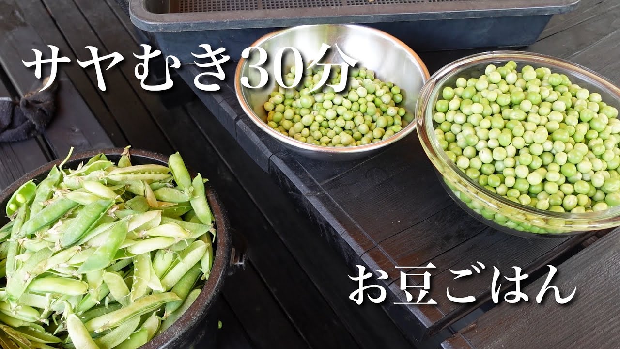 19 菜園のお豆ごはん｜香りをアップさせるコツ｜子供味のハンバーグで