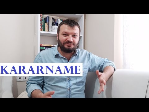 KARARNAME Nedir? Gelince Ne Olur? Kararname İmzalamak