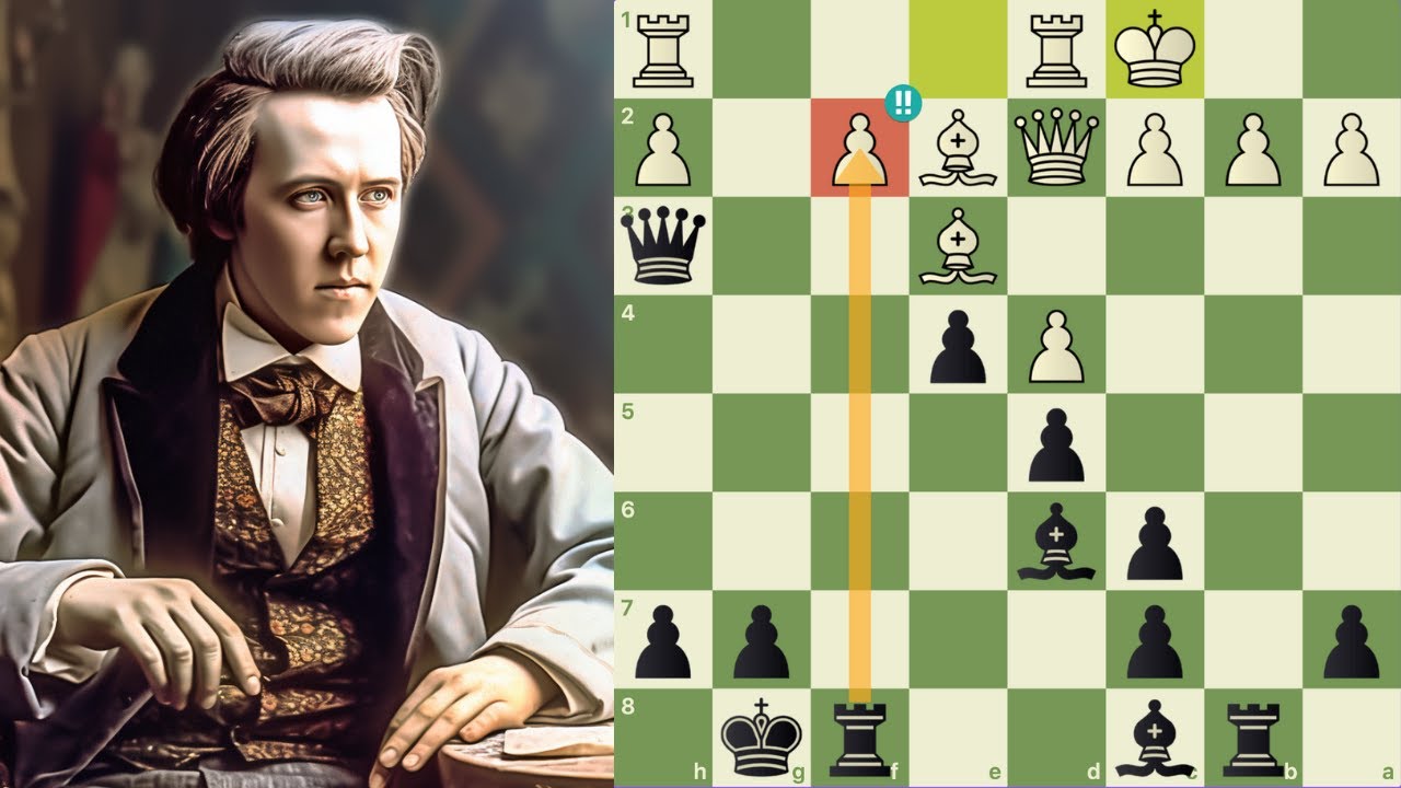 PAUL MORPHY E SUA IMORTAL PARTIDA DA OPERA #xadrez #chess