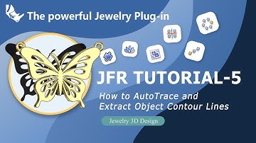 Rhino JFR‘s AutoTrace and 8 other tools Tutorial - 3D Jewelry Design | CAD Design | Matrix