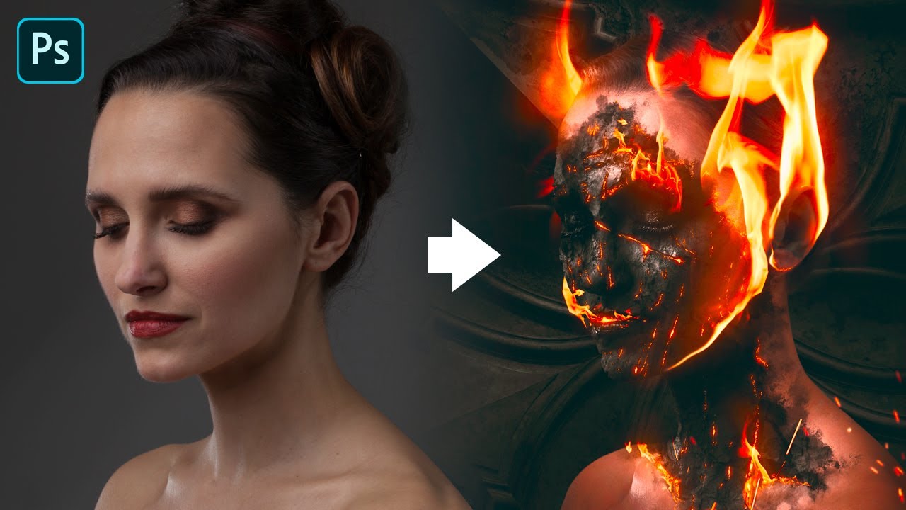 Update New How to Create a Burning Effect in Photoshop