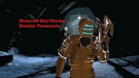 Minecraft Mod Review Modular Powersuits *Read Description*