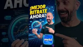 Cómo configurar el bitrate en Meld Studio para una transmisión fluida