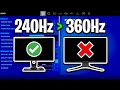 Why Pros Stopped Using 360Hz Monitors Back To 240Hz Why Pros Stopped Using 360Hz Monitors Back To 240Hz