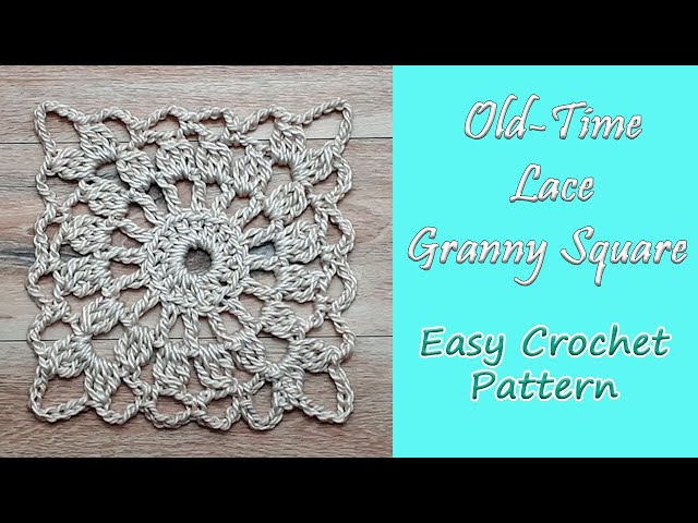 My Rose Valley: Lacy crochet squares