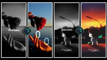 Ye Dil Sambhal Ja Jara _ Hindi Lo-fi Remix Status Video Editing 🥀😘 Alight Motion Video Editing