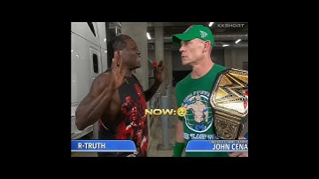 John Cena & R-Truth Then Vs Now Edit 🥹#johncena #wwe #shorts #viralvideo #edit