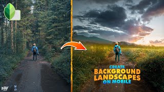 Editing TRICKS to Change BACKGROUND LANDSCAPES on Mobile | SNAPSEED | Lightroom Mobile |Android| iOS screenshot 4