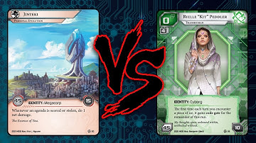 [EN] Android: Netrunner - In English #64 Jinteki Glacier Grind VS Kit Apo