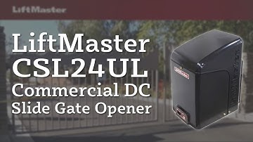 LiftMaster CSL24UL Commercial DC Slide Gate Operator