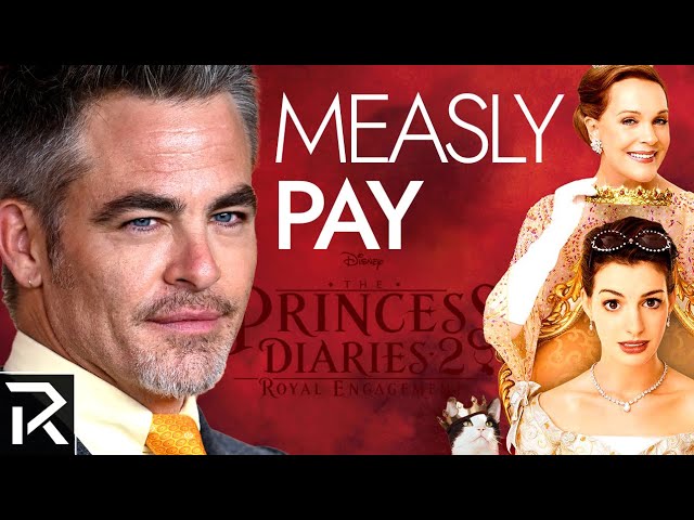 Chris Pine Admits The Shockingly Low Pay He Got For Princess Diaries 2 class=