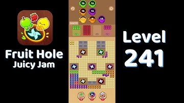 🎯 Fruit Hole Level 241 Walkthrough | Fun Fruit Puzzle Game 🍓 | SolutionGuruji