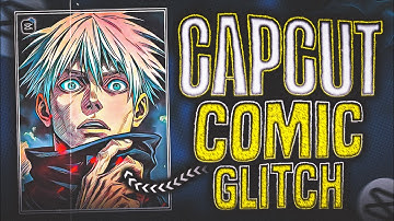 Trending Comic Glitch Effect In Capcut Tutorial || DarkJen