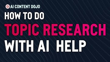AI Powered Topic Research | You