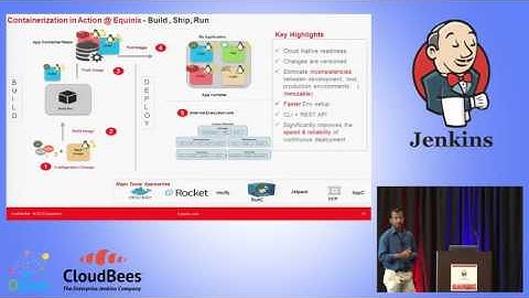 JUC West 2015 - Continuous Delivery with Container Ecosystem