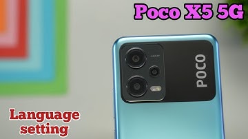 Language Change In Poco X5 5G, Poco X5 5G, Mein Language Change Kaise Karen, Language
