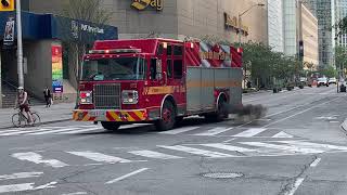 Toronto Fire Squad 313 responding