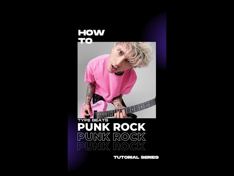 How to make a Punk Rock beat! 🎸⚡ #flstudio #musicproduction #punkrock
