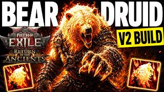 THE MOST OP BEAR DRUID BUILD IVE EVER PLAYED! POE 2 Druid Build 0.5 (NEW META)
