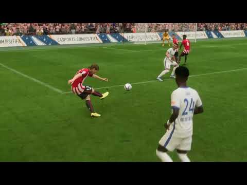 FIFA 23 insane scripting goal.