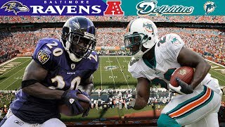 Reed & Raven's Defense WRECK the Wildcat! (Ravens vs. Dolphins, 2008 AFC Wild Card)