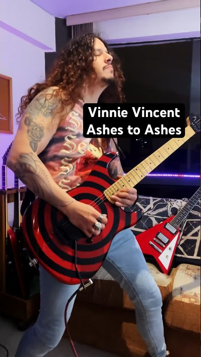 Vinnie Vincent Invasion “Ashes to Ashes” guitar solo!