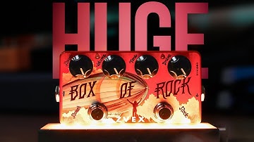 ZVEX BOX OF ROCK Demo // Vexter 25th Anniversary Series // Huge Marshall JTM45 Sounds