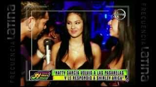 Katty García volvió a las pasarelas y le respondió a Shirley Arica