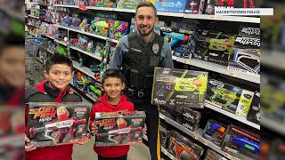 Jersey Proud: Warren County police get holiday gifts for kids at Shop with a Cop event