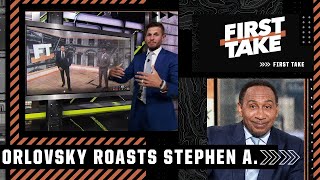 Dan Orlovsky ROASTS Stephen A.'s debating style 😂 | First Take